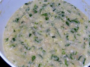 Кабачковые оладьи