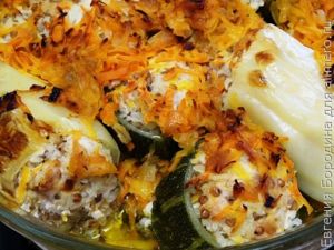 Фаршированные кабачки