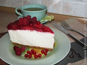 Творожный чизкейк без выпечки