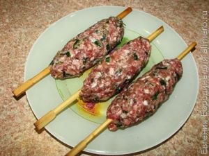 Люля-кебаб на сковороде