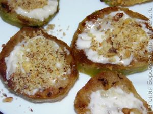 Закуска из кабачков
