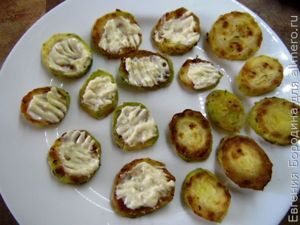 Закуска из кабачков