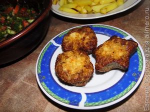 Кексы из печени
