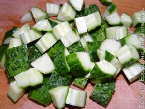 Овощной салат с брынзой