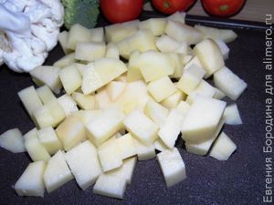 Суп с рыбными клецками