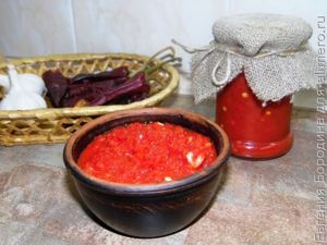 Острая аджика