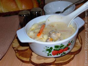 Сырный суп