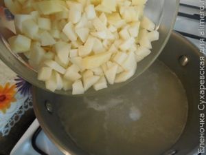 Куриный суп со сливочным вкусом