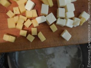Куриный суп со сливочным вкусом