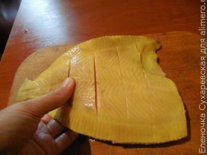 Камбала с овощами