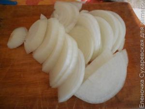Камбала с овощами