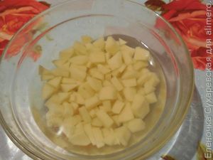 Картофель с мясом и грибами