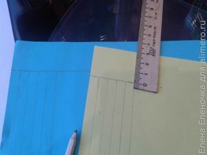 Снежинка из бумажных полосок