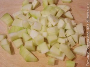 Макароны с овощами и сыром