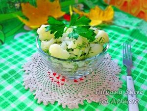 салат с цветной капустой