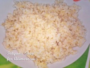 Котлеты с рисом и помидорами