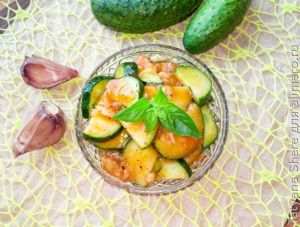 Огурцы по-корейски с кетчупом