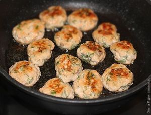 Котлеты из красной и белой рыбы Котлеты из красной и белой рыбы