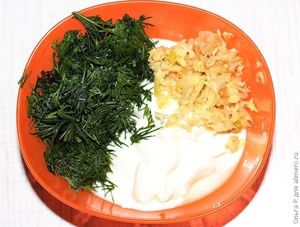 Салат с йогуртовой заправкой Салат с йогуртовой заправкой