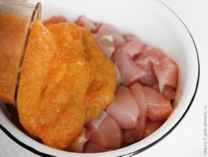 Куриные грудки в маринаде