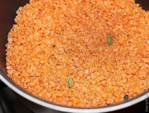Пюре из чечевицы