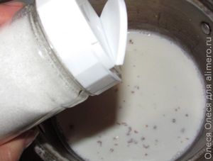 молочный суп с гречкой и сыром