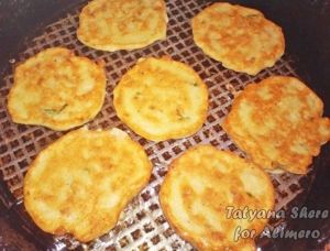 гороховые оладьи