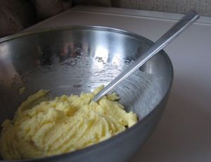 Овсяное печенье - готовим тесто Овсяное печенье - готовим тесто