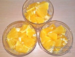 Салат с апельсином