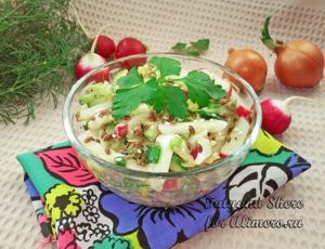 Салат из редиса