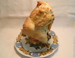 Курица на банке