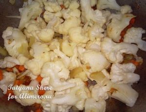 Сырный суп с зеленым горошком