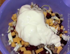 салат из свеклы