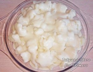 Капуста с соусом Бешамель