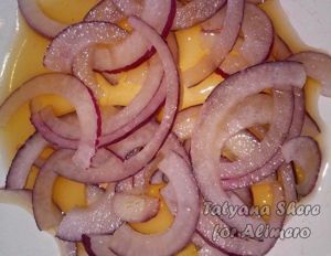 Салат со свеклой и фасолью