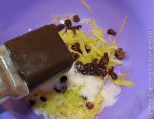 печеные яблоки с творогом