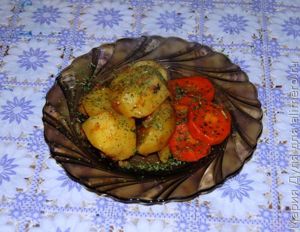 Тушёный картофель Каламбур с фаршем