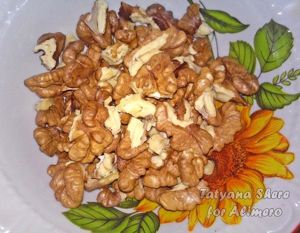Салат с грецкими орехами