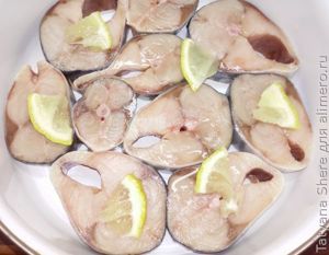 Маринованная скумбрия