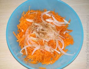 Морковка по-корейски