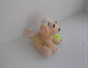 амигуруми собачка