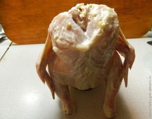 Курица на банке