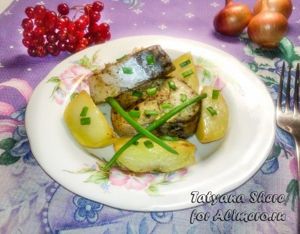 Запеченная скумбрия