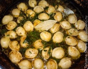 Жареные пельмени