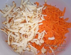 салат с копченым сыром