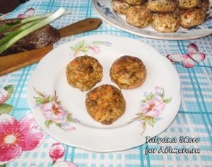 Грибные котлеты