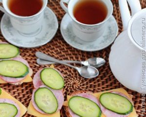 БУТЕРБРОДЫ К ЧАЮ