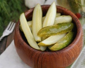 МАРИНОВАННЫЕ ОГУРЧИКИ