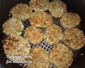 Сырники с зеленым луком