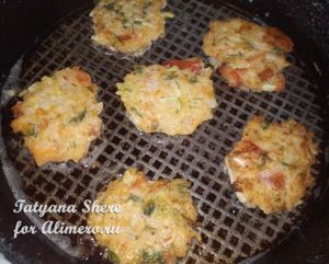Котлеты с рисом и помидорами
